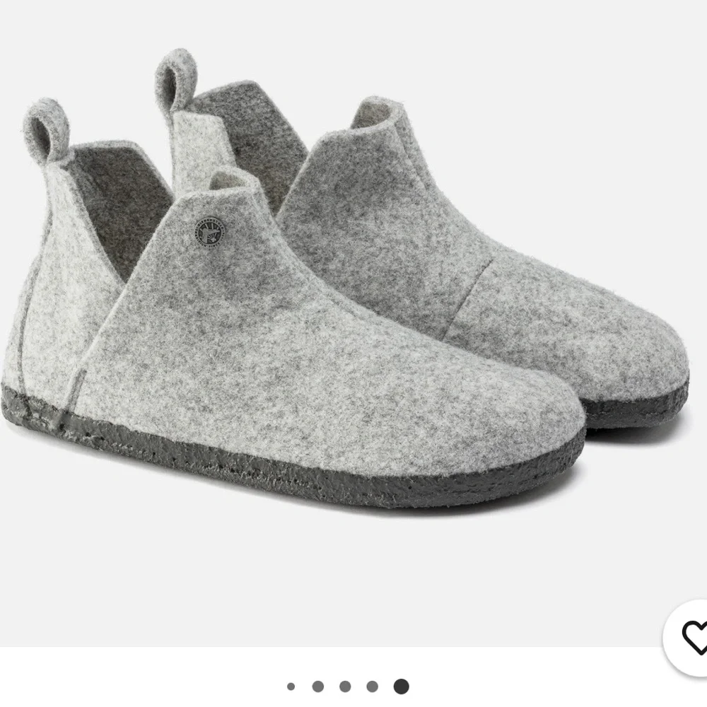 BIRKENSTOCK ANDERMATT SHEARLING ANTHRACITE LIGHT GREY🦋 - Picture 10 of 11